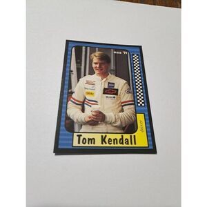Vintage 1991 Maxx Tom Kendall #40 Race Car Nascar Trading Card